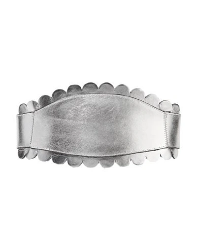 Shop Zana Bayne Belts In Silver