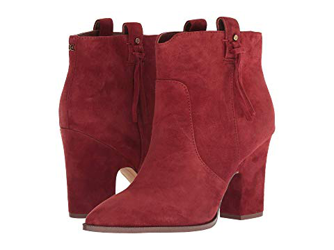 sam edelman red suede boots