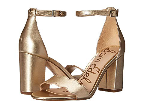 sam edelman gold sandals