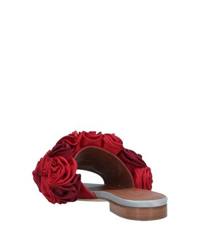 Shop Malone Souliers Sandals In Red
