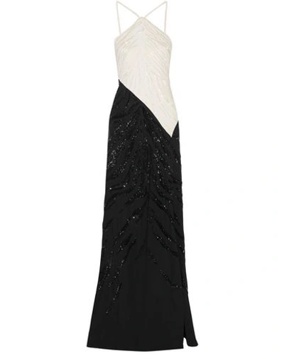 Shop Roberto Cavalli Long Dresses In Black