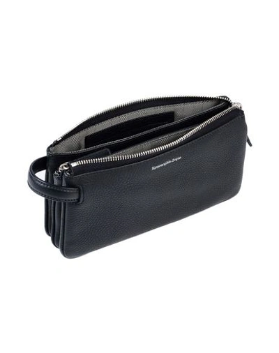 Shop Ermenegildo Zegna Handbags In Black