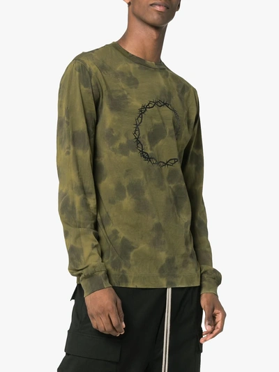 Shop Alyx 1017  9sm Camouflage Relentless Cotton T-shirt In Green