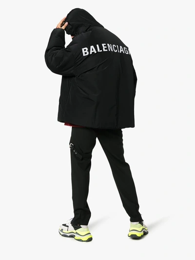 Balenciaga large logo clearance jacket
