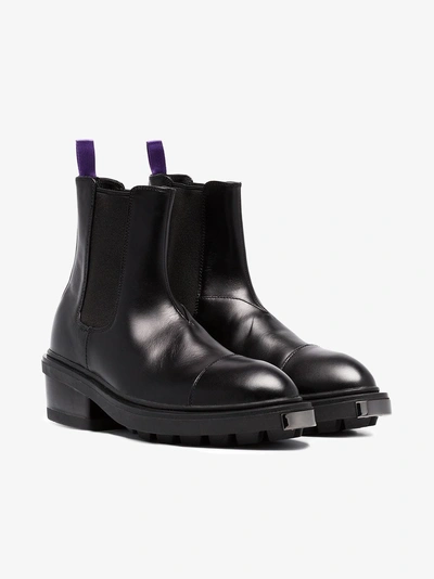 Eytys Nikita Leather Boots In Black | ModeSens