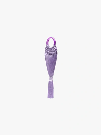 Shop Cult Gaia 'angelou' Mini-tasche In Purple