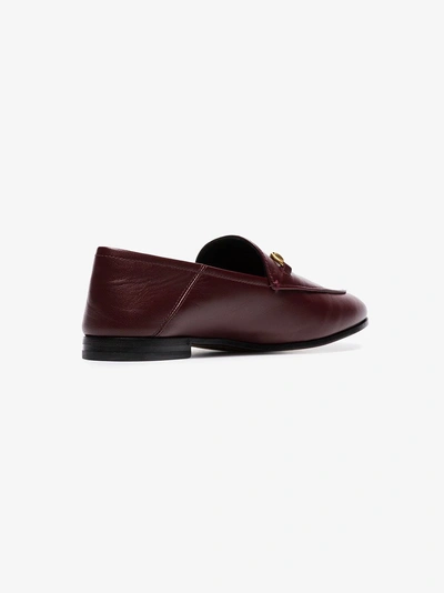 Shop Gucci 'brixton' Loafer In Red