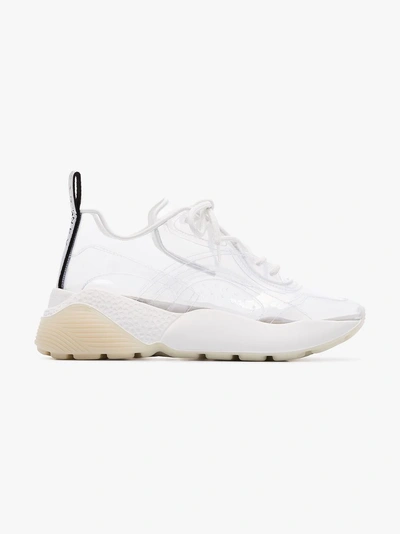 Shop Stella Mccartney Eclypse 40 Sneakers In White