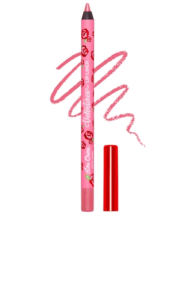 Shop Lime Crime Velvetines Lip Liner In Pinky Swear