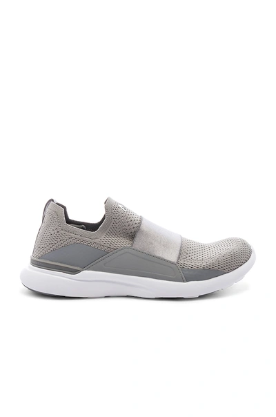 Shop Apl Athletic Propulsion Labs Techloom Bliss Sneaker In Cement & White