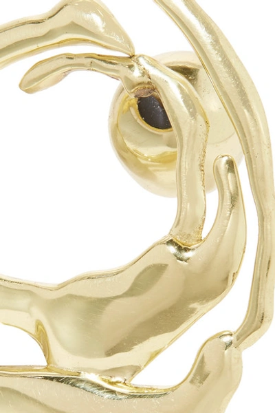 Shop Ellery Coutts Gold-tone Earrings