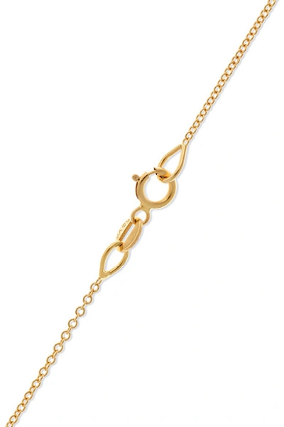 Shop Andrea Fohrman Full/ New Moon 18-karat Gold Diamond Necklace