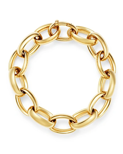 Shop Bloomingdale's 14k Yellow Gold Chain Link Bracelet - 100% Exclusive