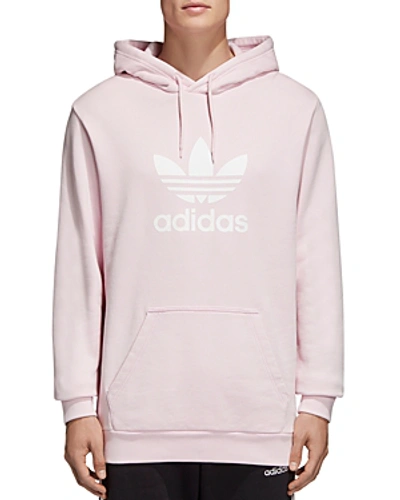 Shop Adidas Originals Trefoil Hoodie In Pink