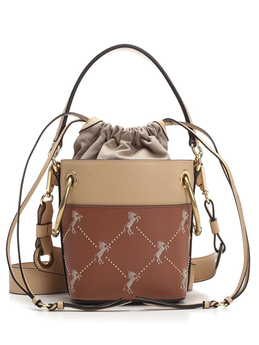 chloe horse bucket bag