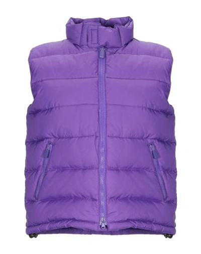 Shop Aspesi Down Jacket In Light Purple