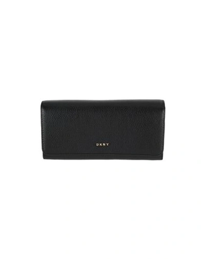 Shop Dkny Wallet In Black