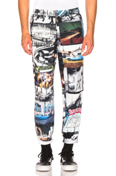 Shop Adaptation Track Trousers In Photo Print