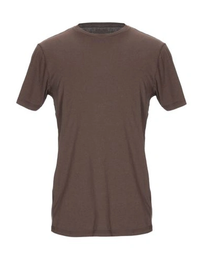 Shop Ransom T-shirt In Dark Brown