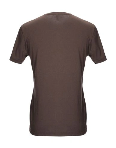 Shop Ransom T-shirt In Dark Brown