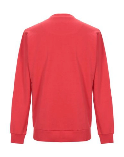 Shop John Richmond Man Sweatshirt Red Size L Cotton