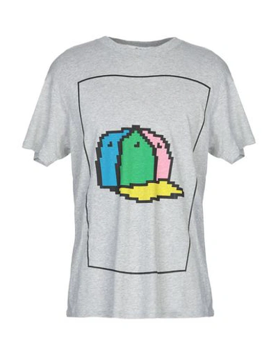 Shop Julien David T-shirt In Grey