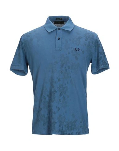Shop Fred Perry Polo Shirt In Blue