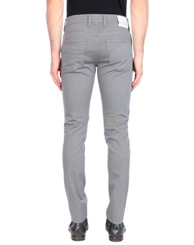 Shop Siviglia Man Pants Grey Size 31 Cotton, Elastane