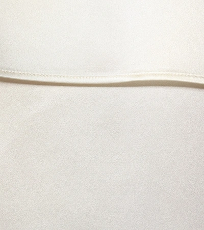 Shop Joseph Silk Satin Blouse In White