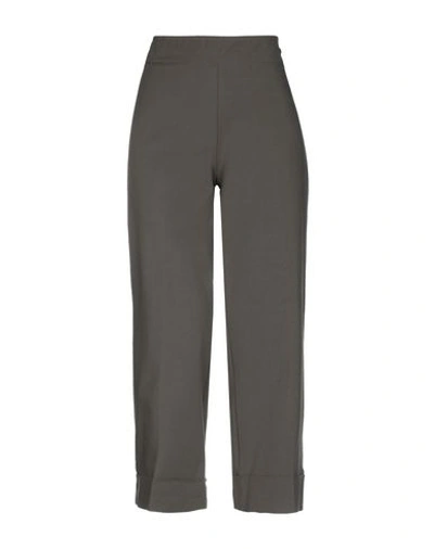 Shop Avenue Montaigne Pants In Military Green