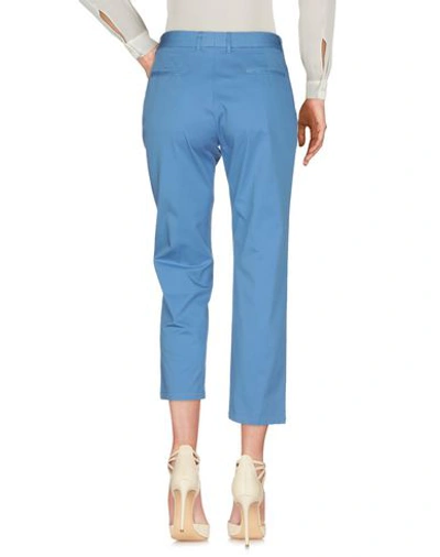 Shop Altea Casual Pants In Pastel Blue