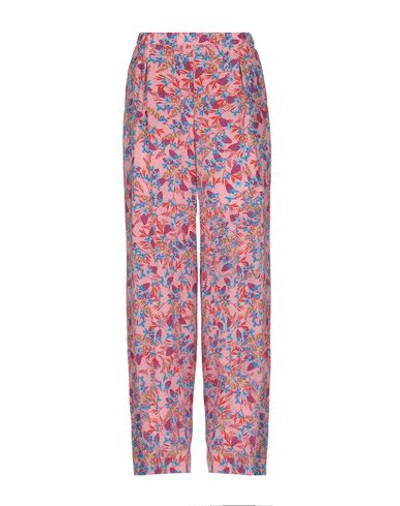 Shop Marc Cain Casual Pants In Pink