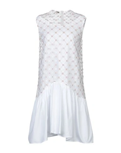 Shop Jourden Short Dresses In White