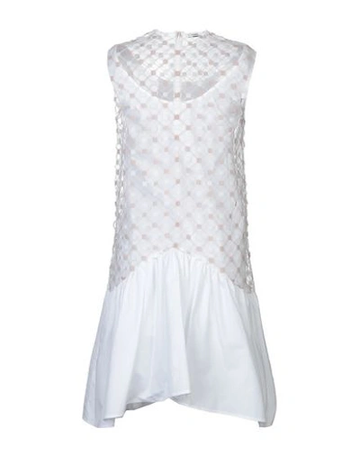 Shop Jourden Short Dresses In White