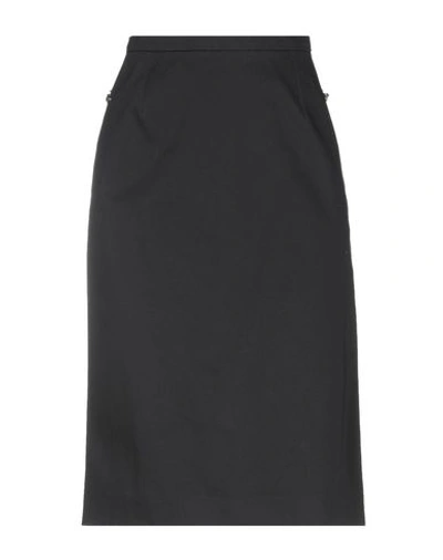 Shop Fay Knee Length Skirt In Black