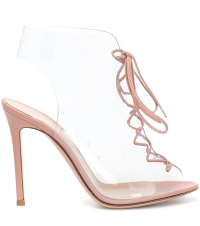 Shop Gianvito Rossi Helmut Ankle Boots In Pink
