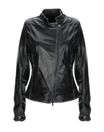 Shop Dacute Biker Jacket In Black