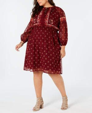 lucky brand boho dress