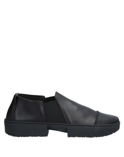 Shop Trippen Loafers In Black