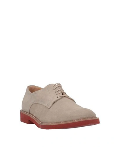 Shop Saxone Laced Shoes In Sand