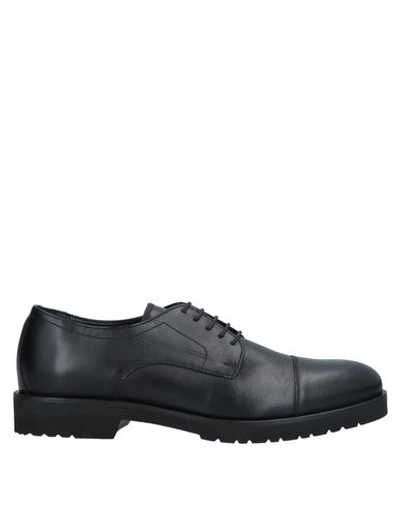 Shop A.testoni Lace-up Shoes In Black