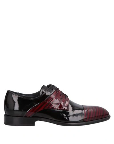 Shop Giovanni Conti Laced Shoes In Black