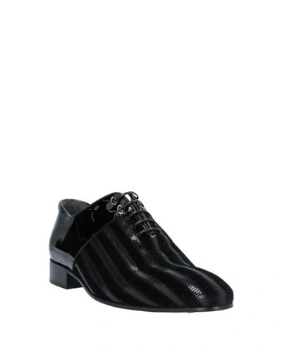 Shop Giovanni Conti Laced Shoes In Black