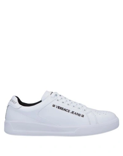 Shop Versace Jeans Sneakers In White