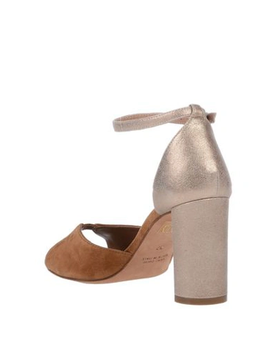 Shop Jean-michel Cazabat Sandals In Camel