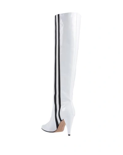 Shop Alchimia Di Ballin Woman Knee Boots White Size 7 Soft Leather