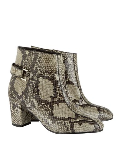 Shop Newbark Ankle Boots In Grey