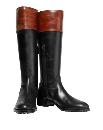 Tod's Boots In Black