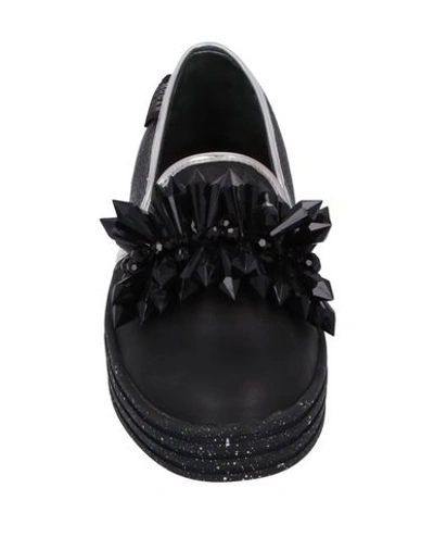 Hogan Rebel Sneakers In Black