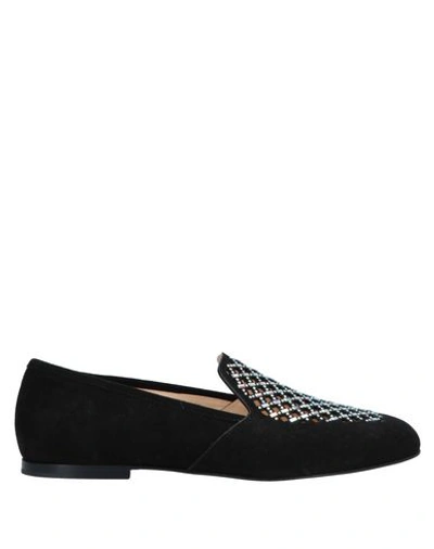 Shop Fabi Woman Loafers Black Size 6 Soft Leather
